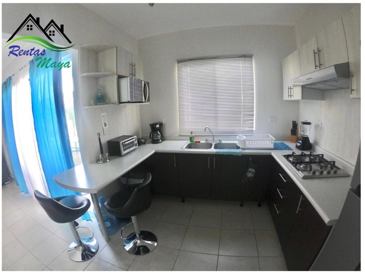 Апартаменты Departamento Blue Vacacional Плая-дель-Кармен Экстерьер фото